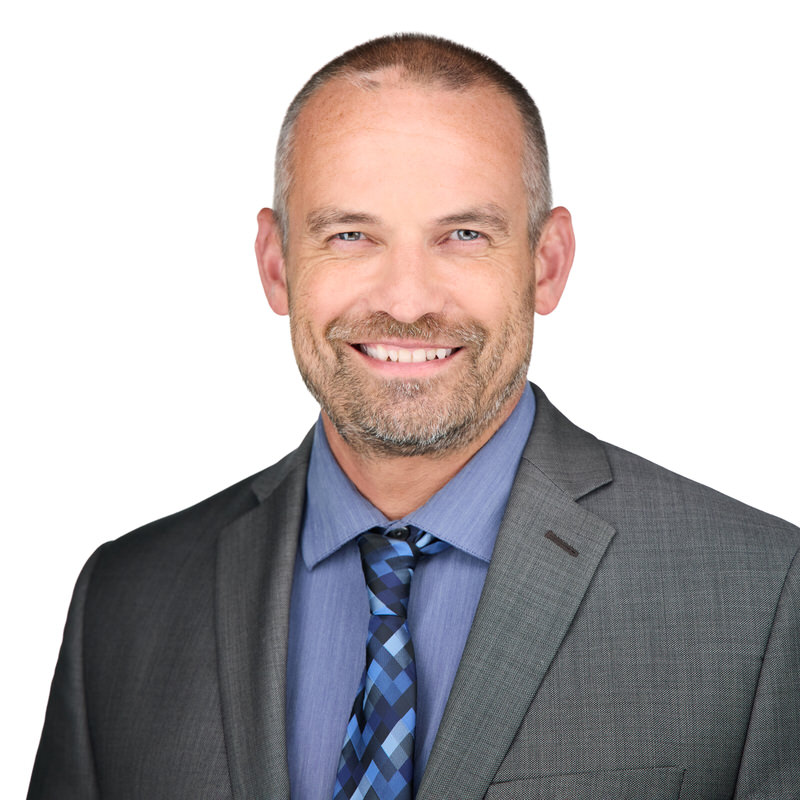 professional headshot, white background